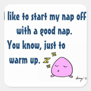 'Start My Nap With Good Nap' Stickers - Set of 20