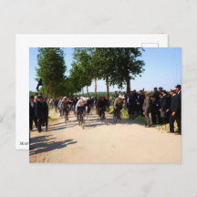 Start of The First Tour de France Circa 1903 Colou