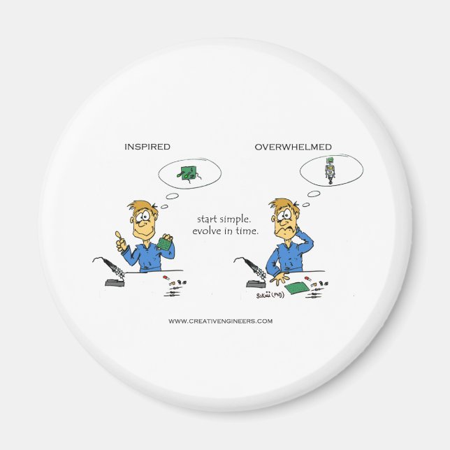 Start Simple Evolve in Time Magnet (Front)