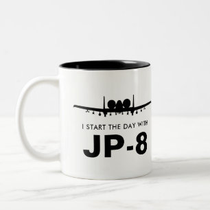 Start the Day with JP-8 Warthog A-10 Mug