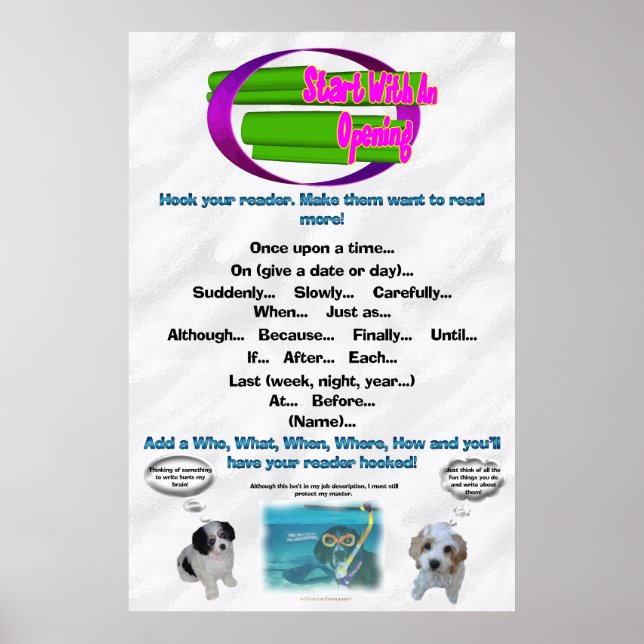 Start With An Opening! Poster (Front)