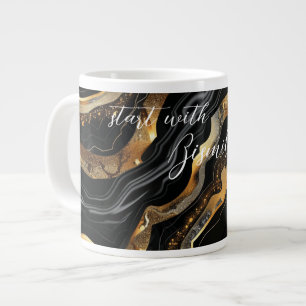 Start With Bismillah Large Coffee Mug