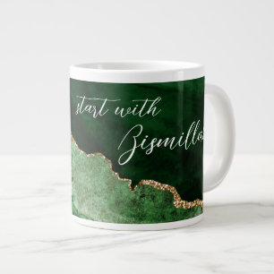 Start With Bismillah Large Coffee Mug