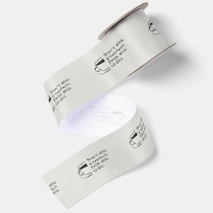 Start With Breakfast. Finish With Birdies.   Golf  Satin Ribbon