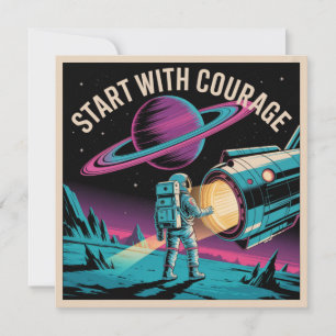 Start With Courage Holiday Card