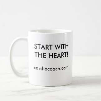 Start with the Heart Coffee Cup