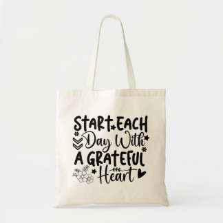 Start Your Day Right: Embrace Positivity with Our Tote Bag