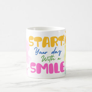 Start Your Day with a Smile – Cute  Coffee Mug