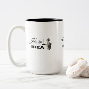 Start Your day with coffee and confidence - Tea Two-Tone Coffee Mug