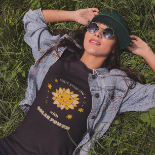 Start your Day with Solar Power - Solar T-Shirt