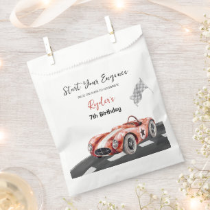 Start Your Engine Any Age Birthday Favour Bag
