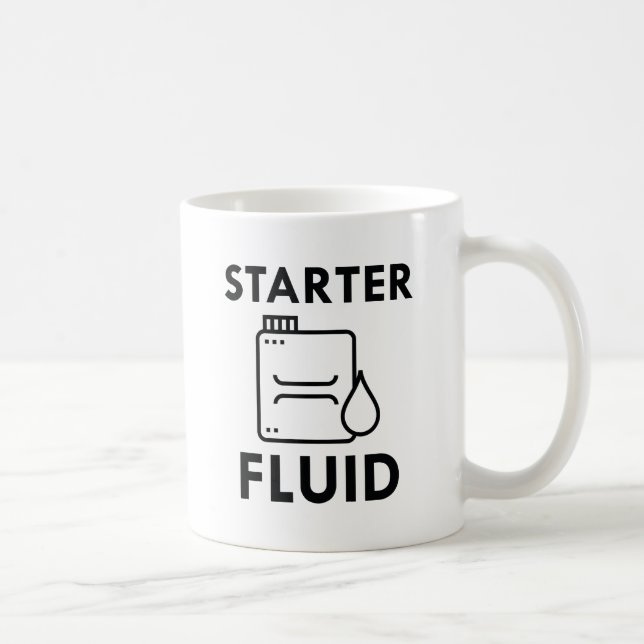 Starter Fluid Coffee Mug (Right)