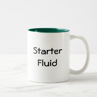 Starter Fluid Two-Tone Coffee Mug