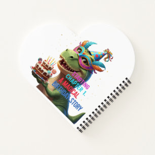 Starting Chapter 1 - Magical Dinosaur 1st Birthday Notebook