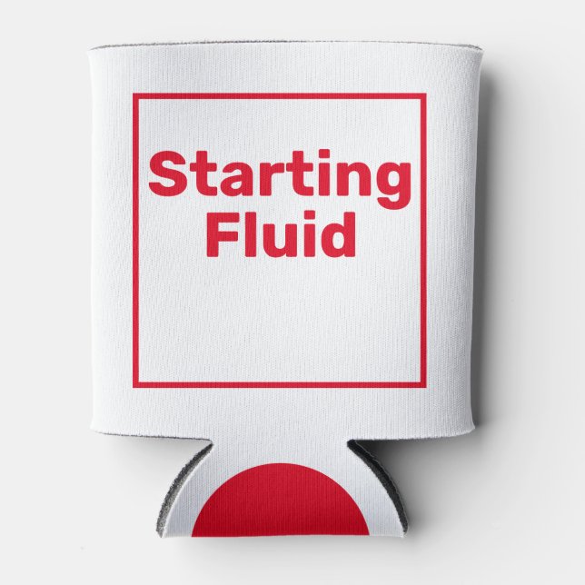 Starting Fluid  Can Cooler (Front)