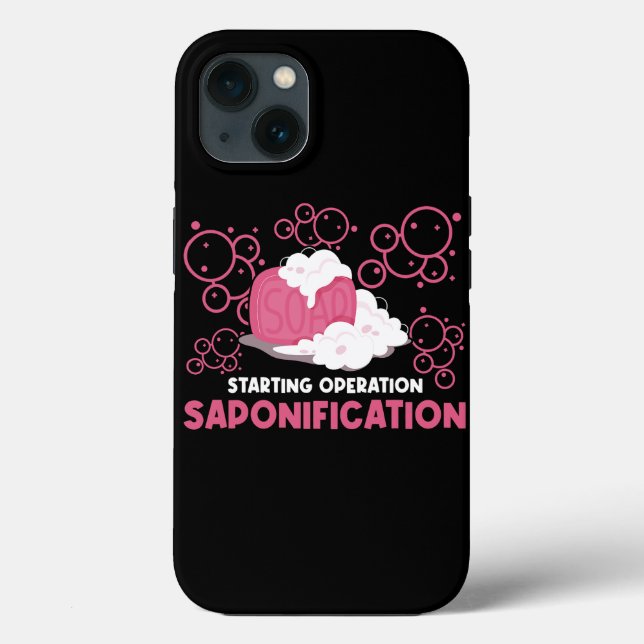 Starting Operation Saponification Soap Making Case-Mate iPhone Case (Back)