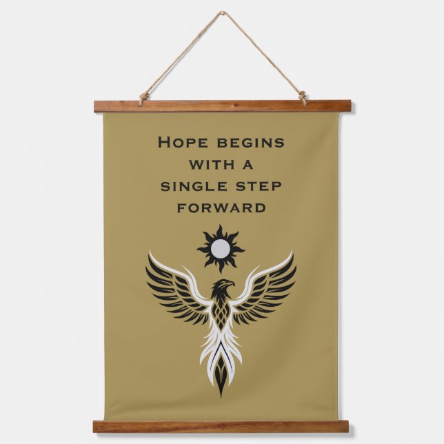 Starting Over Gift Hanging Tapestry (Front)