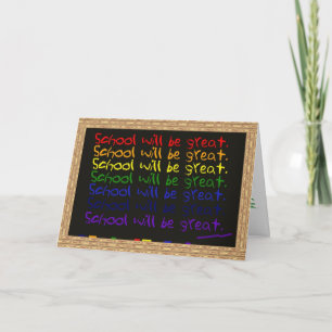 Starting School Card