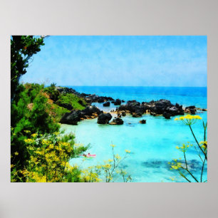 STARTING UNDER $20 - Beach at St. George Bermuda Poster