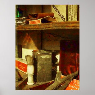 STARTING UNDER $20 - Shaving Brush Poster