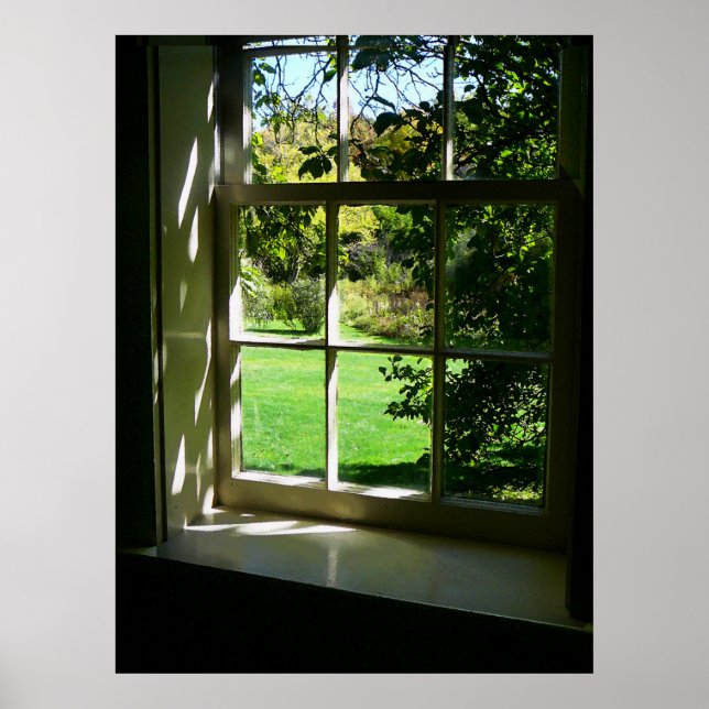 STARTING UNDER $20 - Summer Day Through the Window Poster (Front)