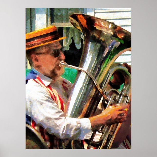 STARTING UNDER $20 - Tuba Player Poster (Front)