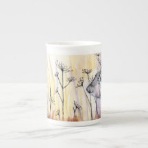 Startled Hare bone china mug