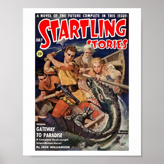 Startling Stories (Jul, 1941) Poster (Front)
