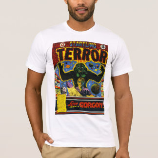 STARTLING TERROR Cool Vintage Comic Book Cover Art T-Shirt