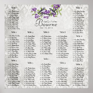 Starts at $13.20 Seating Chart 12 Tables
