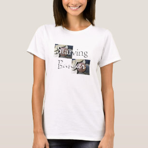 Starving Banker In White T-Shirt