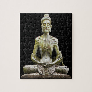 Starving Buddha Statue Photo Jigsaw Puzzle
