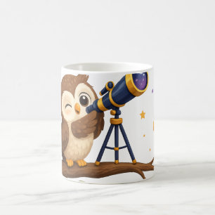 Starwatch Owl Coffee Mug