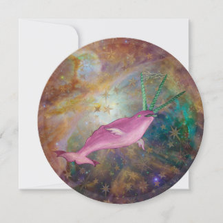 Starwhal - art print thank you card