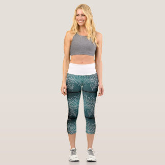 Stary night capri leggings
