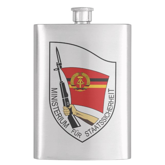 Stasi - DDR (Deutsche Demokratische Republik) Hip Flask (Front)