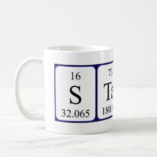 Stass periodic table name mug