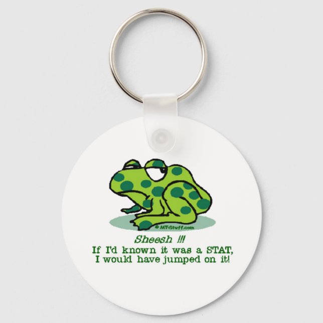STAT Froggie Key Ring (Front)