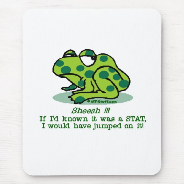 STAT Froggie Mouse Pad (Front)