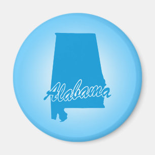 State Alabama Magnet