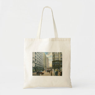 State and Madison Streets, Chicago 1916 Vintage Tote Bag