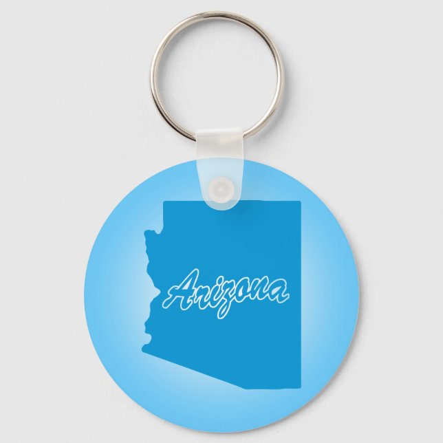 State Arizona Key Ring (Front)