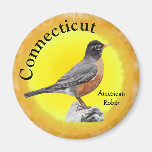 State Bird of Connecticut Magnet