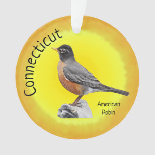 State Bird of Connecticut Ornament