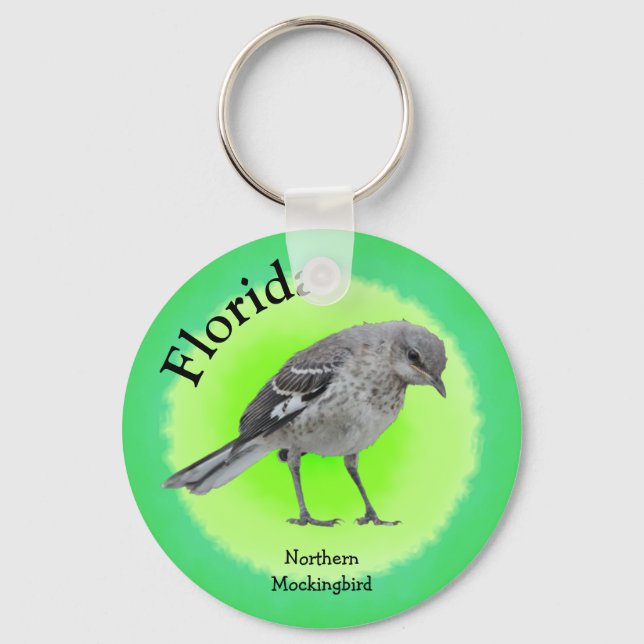 State Bird of Florida Key Ring (Front)