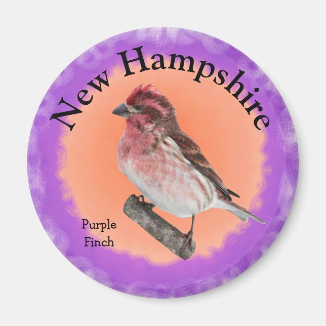 State Bird of New Hampshire Magnet (Front)