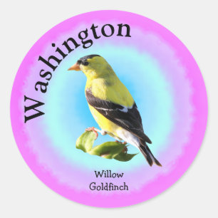 State Bird of Washington Classic Round Sticker