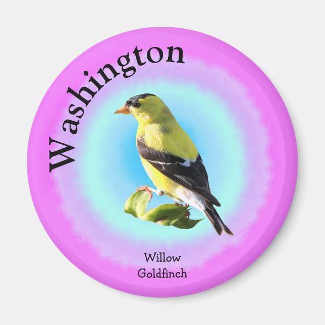 State Bird of Washington Magnet (Front)