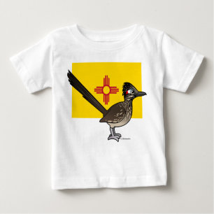 State Birdorable of New Mexico: Roadrunner Baby T-Shirt