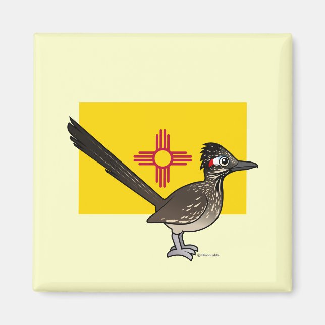 State Birdorable of New Mexico: Roadrunner Magnet (Front)